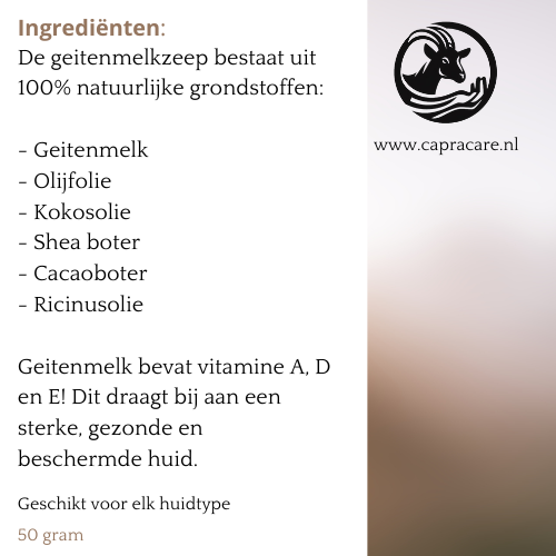 Capra Care Zeepje Naturel